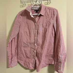 Tommy Hilfiger pinstripe blouse